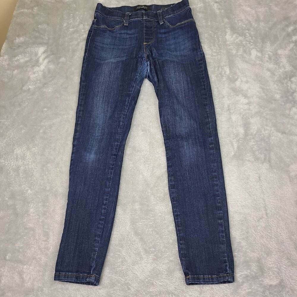 Judy Blue Jeans Womens 5/27 Blue Stretch Skinny Fit Faded‎ Pull On